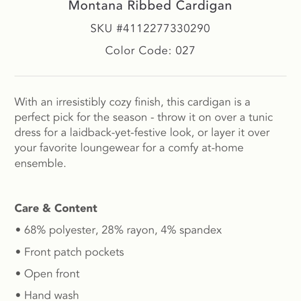 *Host Pick* Anthropologie ribbed cardigan - Picture 4 of 4